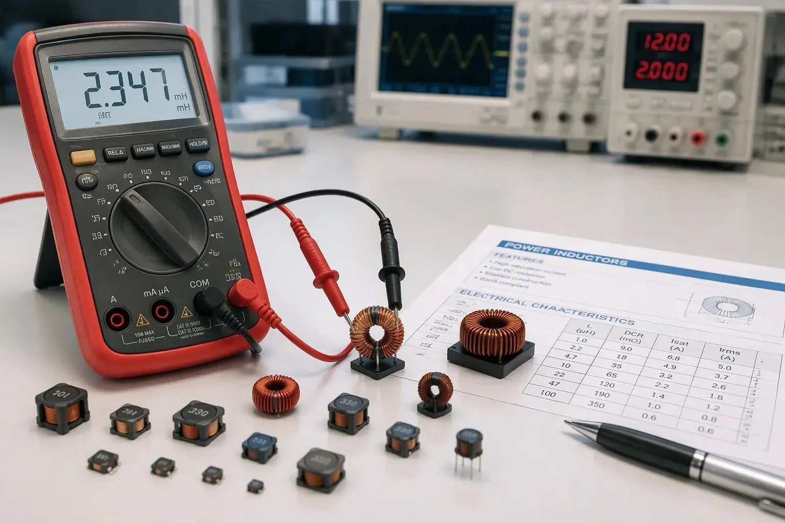 Parametri elettrici chiave da specificare quando si ordinano induttori OEM/ODM